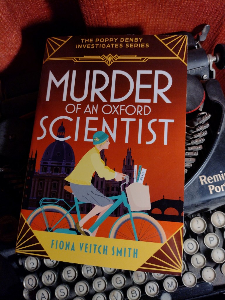 Murder of an Oxford Scientist + typewriter